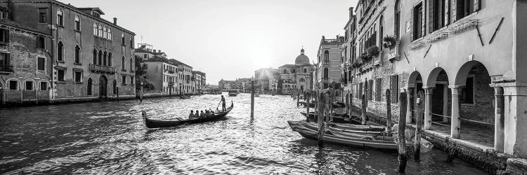 Gondola Ride Along The Grand Canal In Venice, Italy