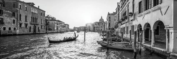 Urban: Gondola Ride Along The Grand Canal In Venice, Italy by Jan Becke