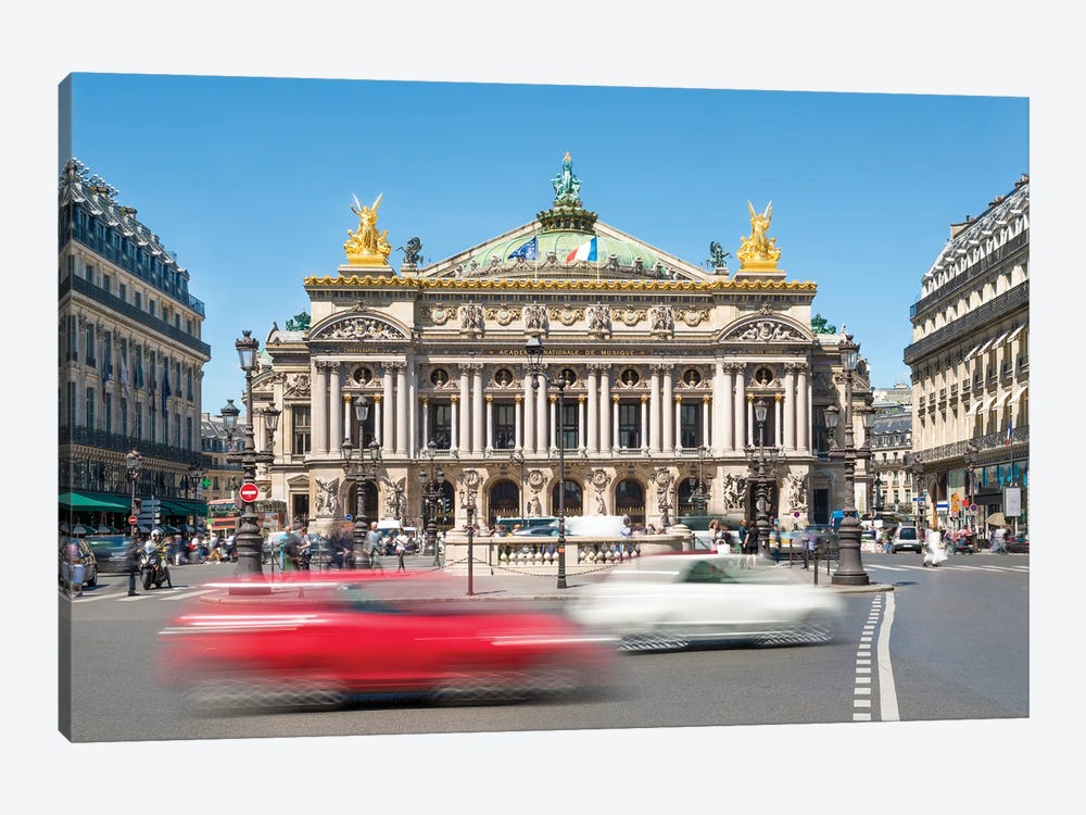 Palais Garnier Also Known As Opéra Garnier, Paris, France by Jan Becke 1-piece Canvas Artwork