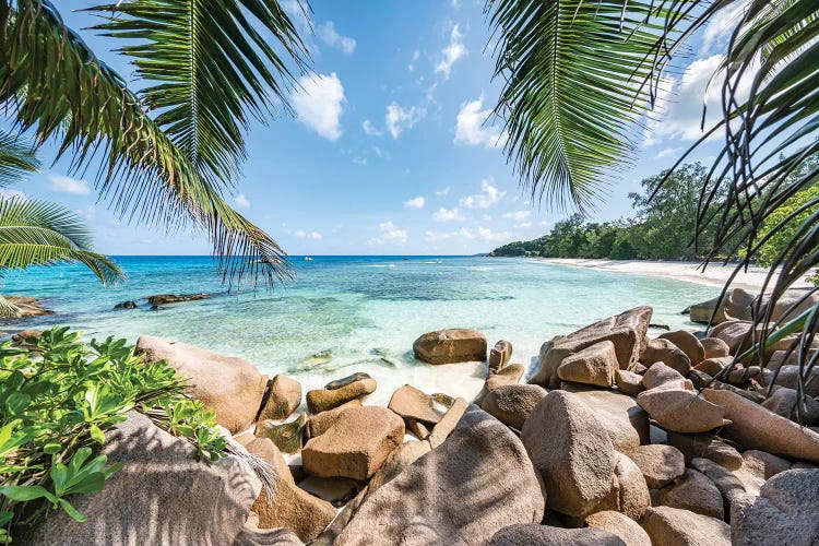 Red Rocks At The Anse Lazio