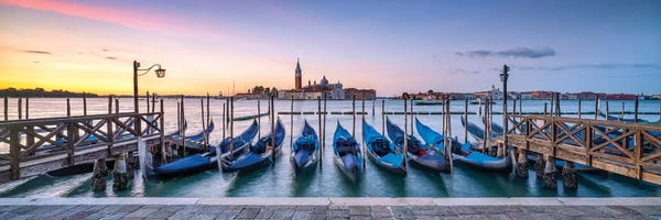 Docks & Piers: San Giorgio Maggiore At Sunrise by Jan Becke