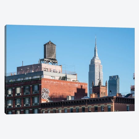 Empire State Building And Historic Architecture In New York City Canvas Print #JNB991} by Jan Becke Canvas Art Print