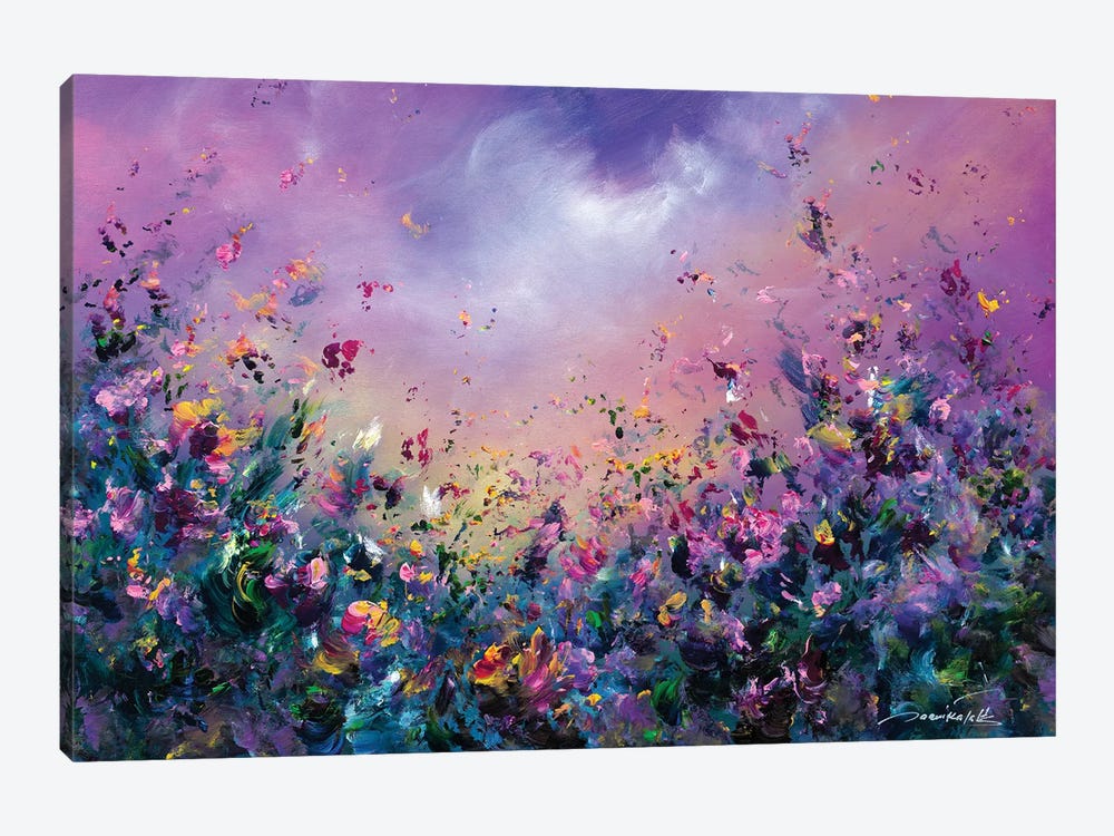 Rainbow Meadow by Jaanika Talts 1-piece Art Print