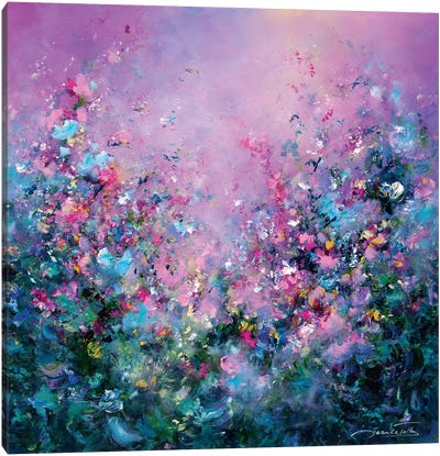 Through Rose-Colored Glasses Canvas Art Print - Jaanika Talts