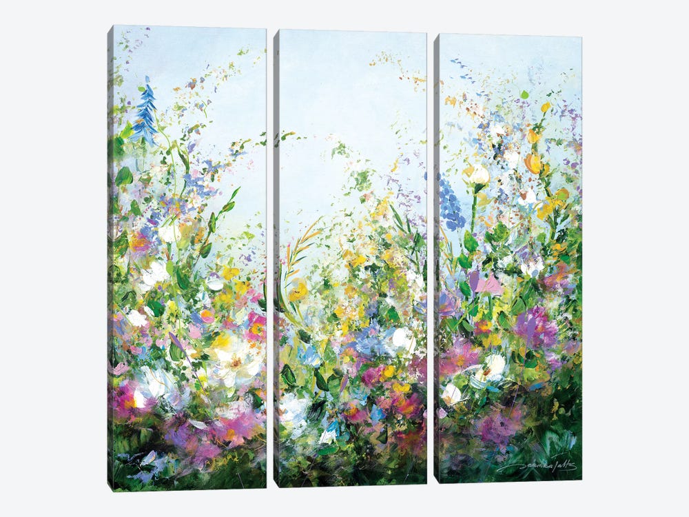 A Perfect Day by Jaanika Talts 3-piece Canvas Art Print