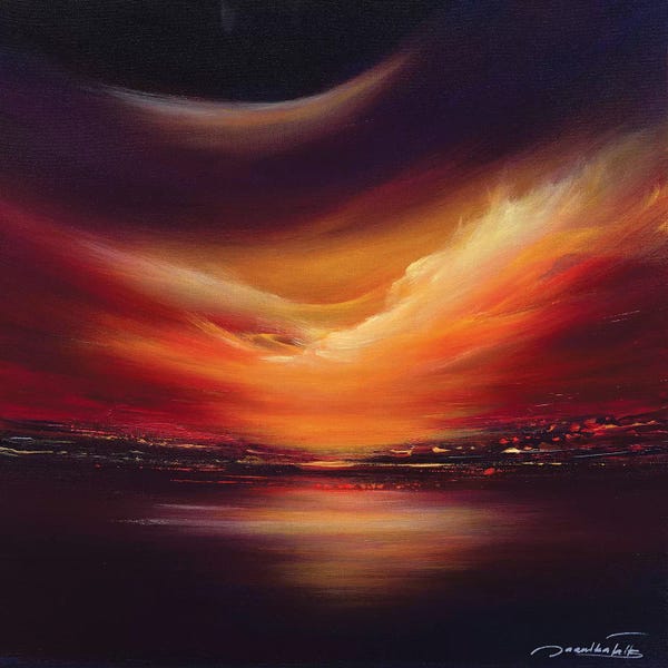 Cloudy Sunsets: Gold Sky by Jaanika Talts