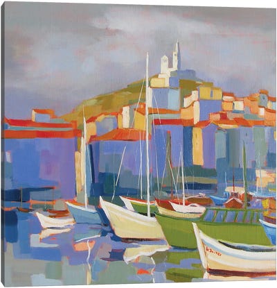 Marseille I Canvas Art Print - Harbor & Port Art