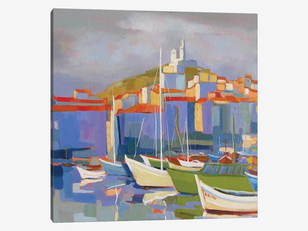 Marseille I by Jean-Noel Le Junter 1-piece Canvas Print