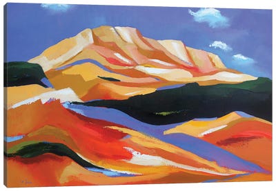 Montagne Sainte-Victoire II Canvas Art Print - Jean-Noel Le Junter