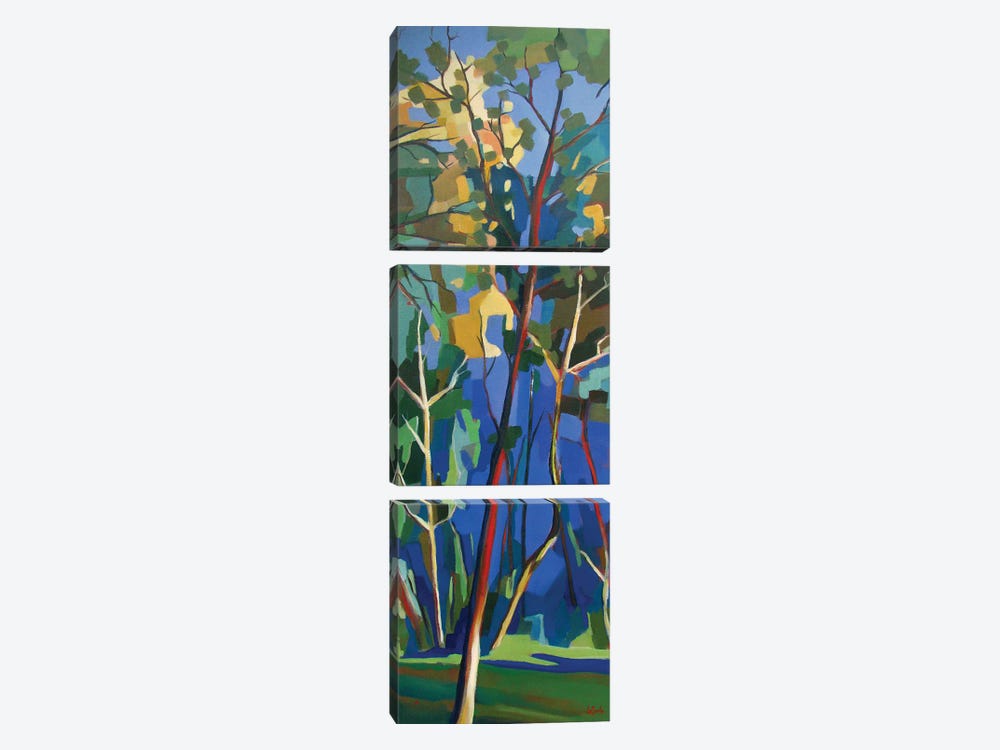 Pine Grove by Jean-Noel Le Junter 3-piece Canvas Artwork