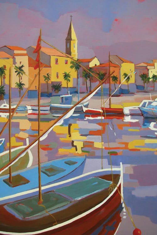 Traditional Fishing Boats In The South Of France