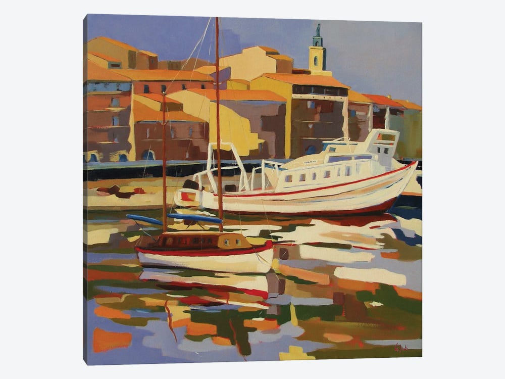 Sète , A City In The South Of France by Jean-Noel Le Junter 1-piece Canvas Art Print