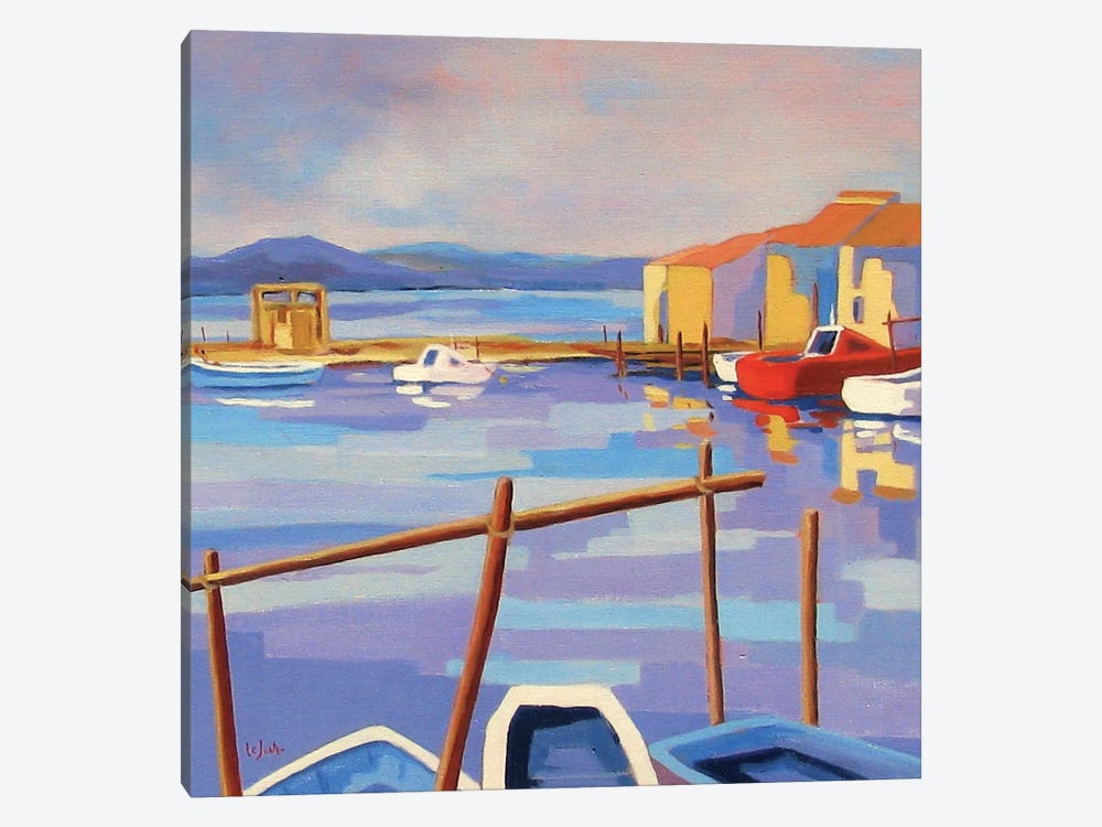 Sète, A Harbor In The South Of France I by Jean-Noel Le Junter 1-piece Canvas Artwork