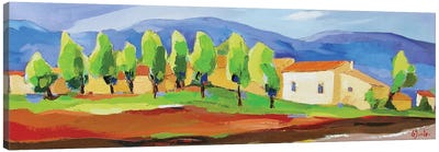 Spring In Provence Canvas Art Print - Jean-Noel Le Junter