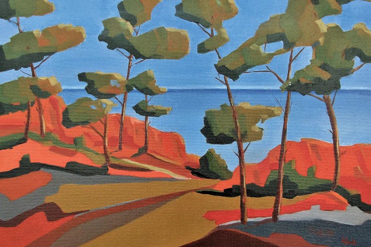 Esterel Coast In Southern France by Jean-Noel Le Junter wall art