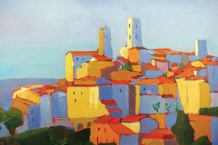 Grasse II by Jean-Noel Le Junter wall art