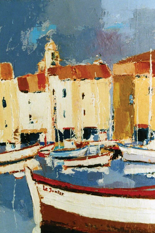 Saint-Tropez In Provence by Jean-Noel Le Junter wall art