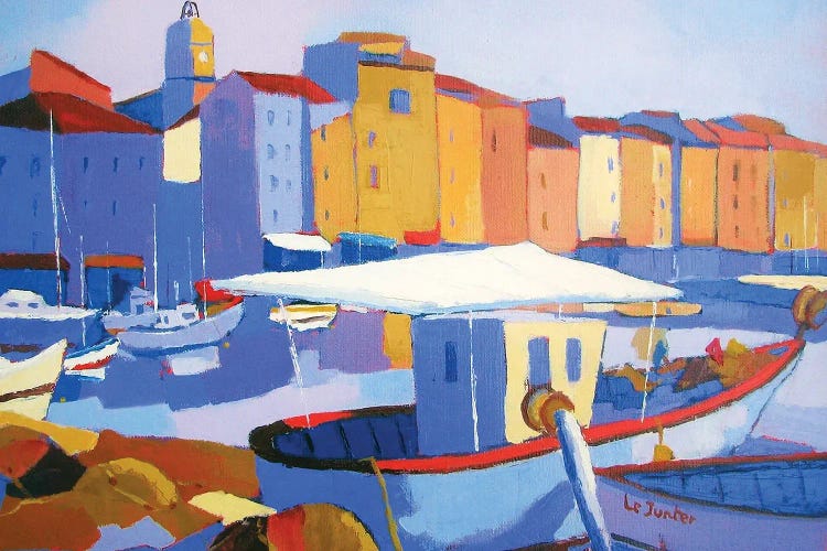 Fishing Boats In Saint-Tropez Harbor