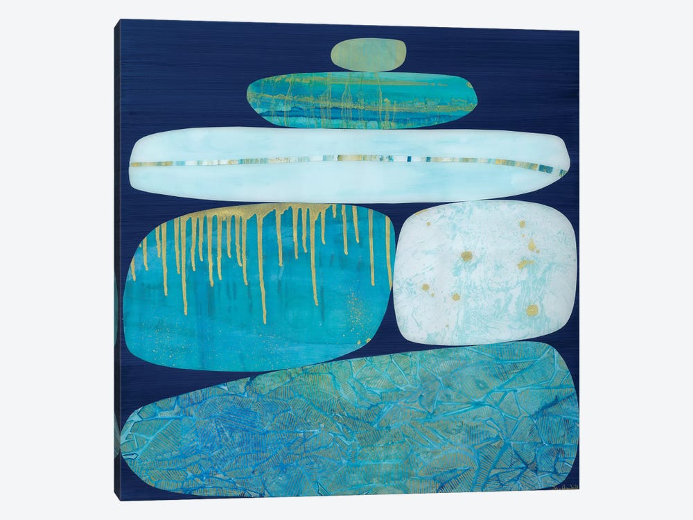 Blue Ice I by Jane Monteith 1-piece Art Print