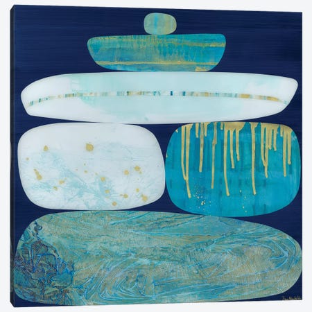 Blue Ice II Canvas Print #JNM4} by Jane Monteith Art Print