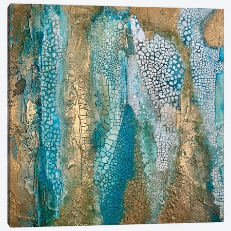 Waterfall Canvas Print #JNM50} by Jane Monteith Art Print
