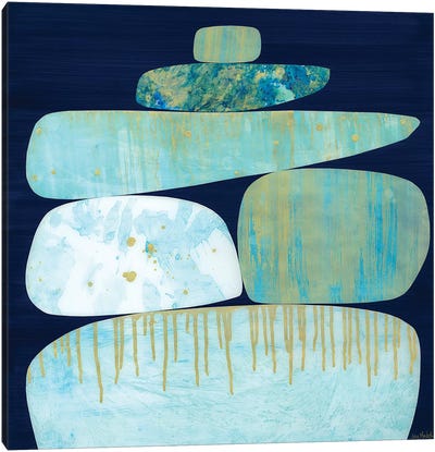 Blue Pinnacle II Canvas Art Print - Jane Monteith
