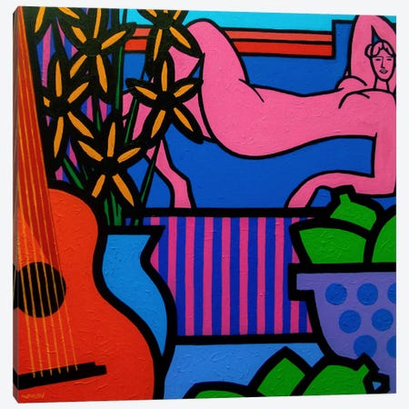 Still Life With Matisse #1 Canvas Print #JNN37} by John Nolan Art Print