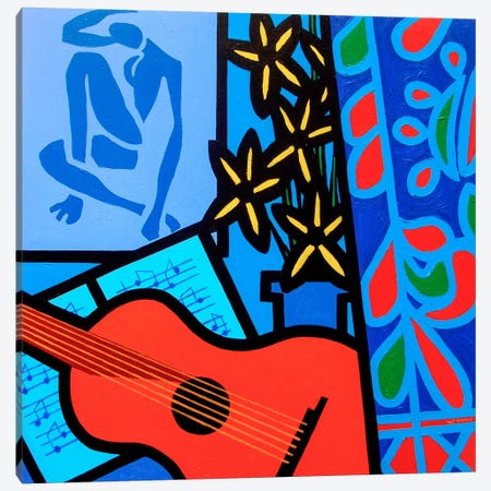 Still Life With Matisse #2 Canvas Print #JNN38} by John Nolan Canvas Art