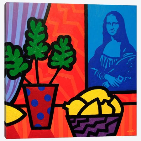 Still Life With Matisse and Mona Canvas Print #JNN49} by John Nolan Art Print