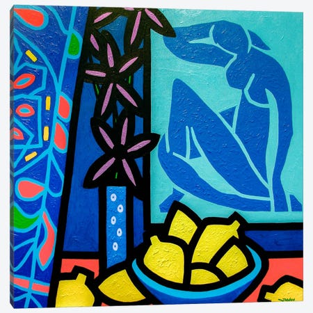 Homage To Matisse #1 Canvas Print #JNN8} by John Nolan Art Print