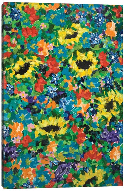 1000 Petals Canvas Art Print - Jon Parlangeli