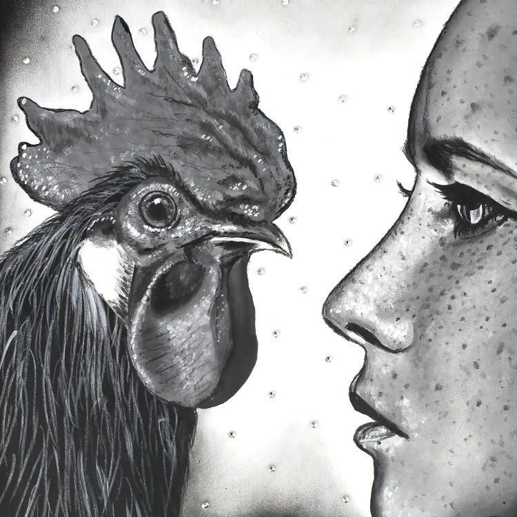 Face To Face by Junnior Navarro wall art