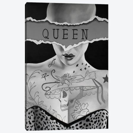 Queen Canvas Print #JNV4} by Junnior Navarro Canvas Art Print