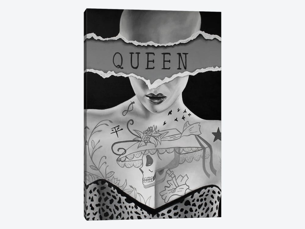 Queen by Junnior Navarro 1-piece Art Print