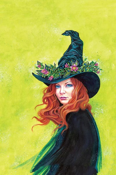 Witches: Belladonna On A Pretty Witches Hat by Jane Starr Weils
