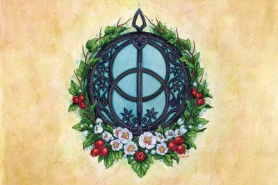 Chalise Well by Jane Starr Weils canvas print