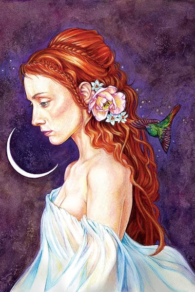 Ethereal by Jane Starr Weils canvas print