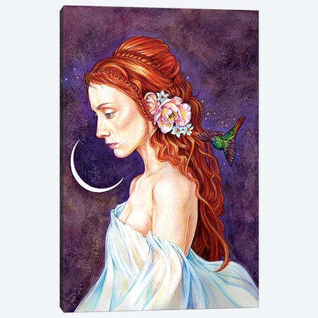 Ethereal Canvas Print #JNW23} by Jane Starr Weils Canvas Artwork