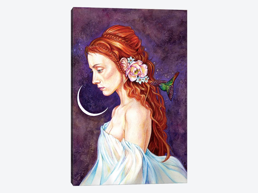Ethereal by Jane Starr Weils 1-piece Canvas Art Print