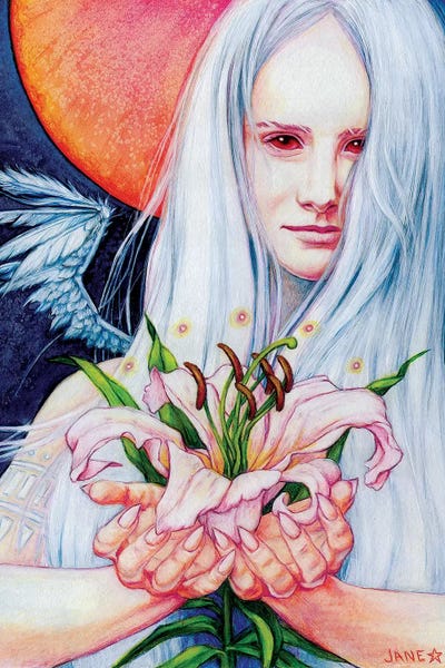 Angel by Jane Starr Weils canvas print