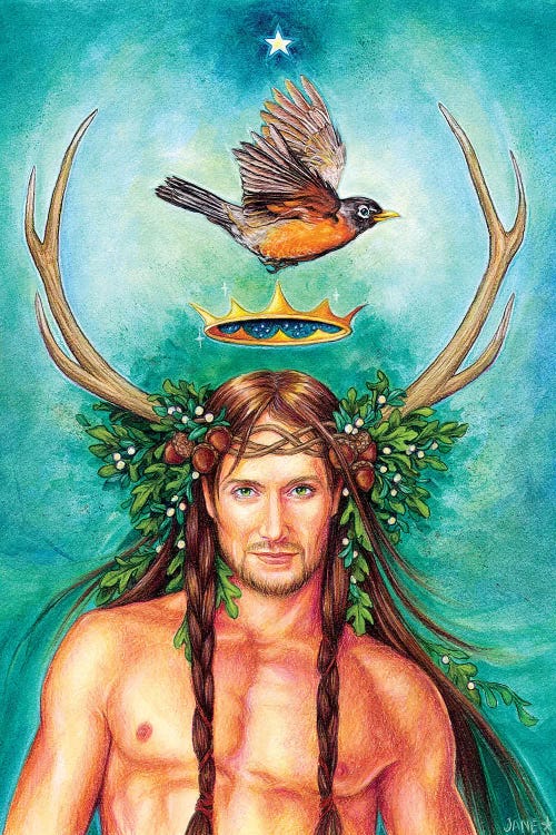 Oak King by Jane Starr Weils wall art