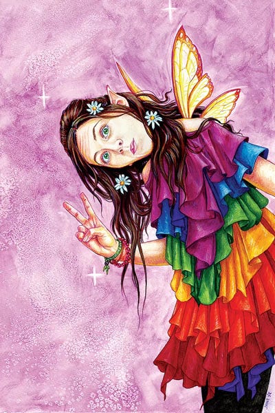 Rainbow Peace Faerie