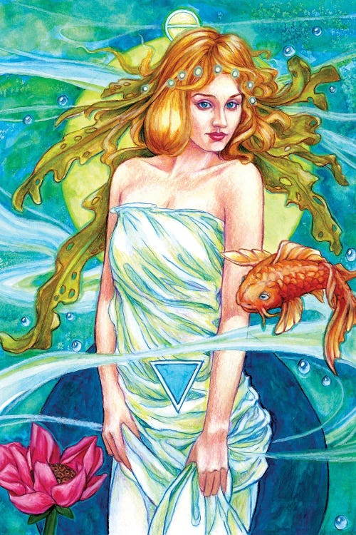 Water by Jane Starr Weils wall art