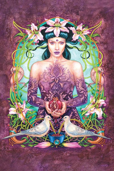 Pomegranate And Doves
