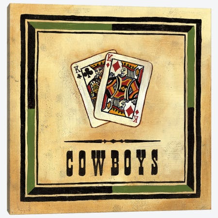 Cowboys Canvas Print #JOA2} by Jocelyne Anderson Canvas Print