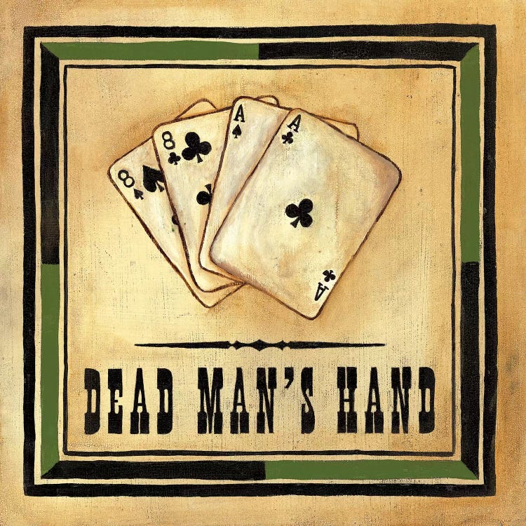 Dead Man's Hand by Jocelyne Anderson wall art