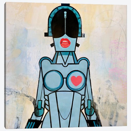 Hot Bot Canvas Print #JOD16} by Francis Ward Canvas Wall Art