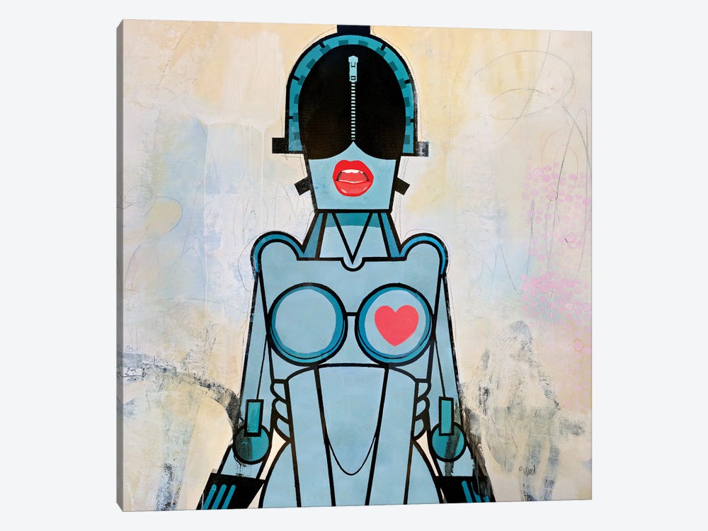 Hot Bot by Francis Ward 1-piece Canvas Wall Art