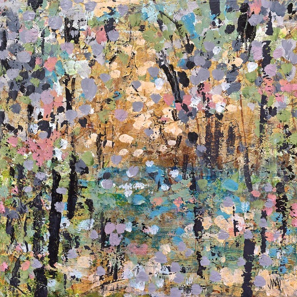 Jodi Maas: Floral Mist Path by Jodi Maas