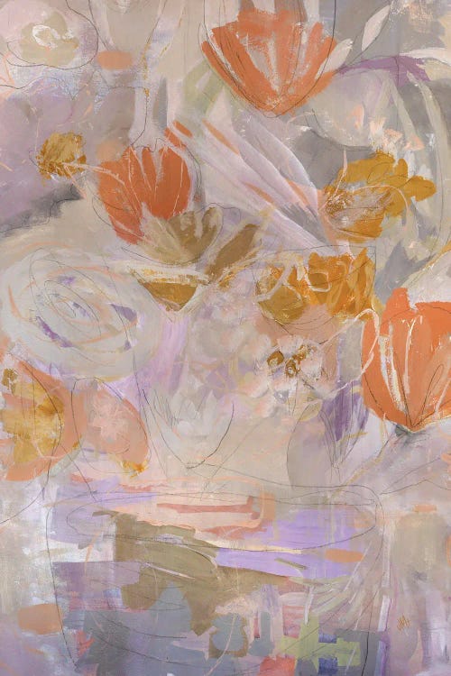 Floral Hints by Jodi Maas wall art
